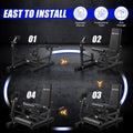 ANCHEER Leg Extension Machine - 400LBS Heavy-Duty 11-Position Adjustable Leg Curl Trainer, Multifunctional Workout Station, Quad Hamstring Glute Equipment with Lumbar Support, Compact Home Gym for Small Spaces,Outdoorfun,Summerwins,Father'Sdaygifts