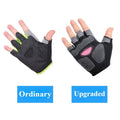 Boxing Gloves for Men Women Fingerless Cycling Motorcyclist Mtb Bicycle Gloves Gym Yoga Fitness Training Exercise Mitten Elastic