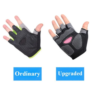 Boxing Gloves for Men Women Fingerless Cycling Motorcyclist Mtb Bicycle Gloves Gym Yoga Fitness Training Exercise Mitten Elastic