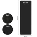 Sports Yoga Mat Anti-Slip Soft Home Fitness Exercise Mat Thicken Shock Absorb Cycling Training Mat Bike Accessories