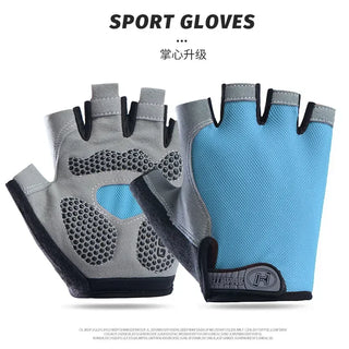Boxing Gloves for Men Women Fingerless Cycling Motorcyclist Mtb Bicycle Gloves Gym Yoga Fitness Training Exercise Mitten Elastic