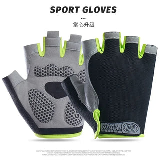 Boxing Gloves for Men Women Fingerless Cycling Motorcyclist Mtb Bicycle Gloves Gym Yoga Fitness Training Exercise Mitten Elastic