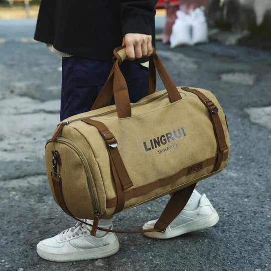 Sports Gym Fitness Yoga Hangbag Travel Duffle Bag with Shoes Pack Dry Wet Outdoor Hiking Camping Bags Large Business Schoolbag