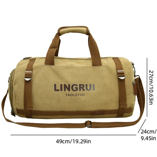 Sports Gym Fitness Yoga Hangbag Travel Duffle Bag with Shoes Pack Dry Wet Outdoor Hiking Camping Bags Large Business Schoolbag