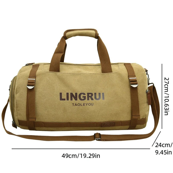 Sports Gym Fitness Yoga Hangbag Travel Duffle Bag with Shoes Pack Dry Wet Outdoor Hiking Camping Bags Large Business Schoolbag