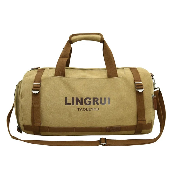 Sports Gym Fitness Yoga Hangbag Travel Duffle Bag with Shoes Pack Dry Wet Outdoor Hiking Camping Bags Large Business Schoolbag