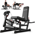 ANCHEER Leg Extension Machine - 400LBS Heavy-Duty 11-Position Adjustable Leg Curl Trainer, Multifunctional Workout Station, Quad Hamstring Glute Equipment with Lumbar Support, Compact Home Gym for Small Spaces,Outdoorfun,Summerwins,Father'Sdaygifts