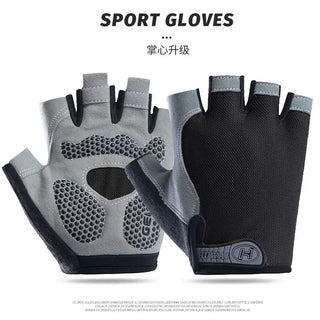 Boxing Gloves for Men Women Fingerless Cycling Motorcyclist Mtb Bicycle Gloves Gym Yoga Fitness Training Exercise Mitten Elastic