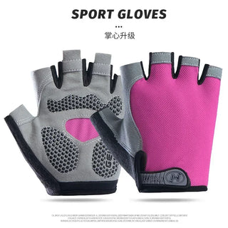 Boxing Gloves for Men Women Fingerless Cycling Motorcyclist Mtb Bicycle Gloves Gym Yoga Fitness Training Exercise Mitten Elastic